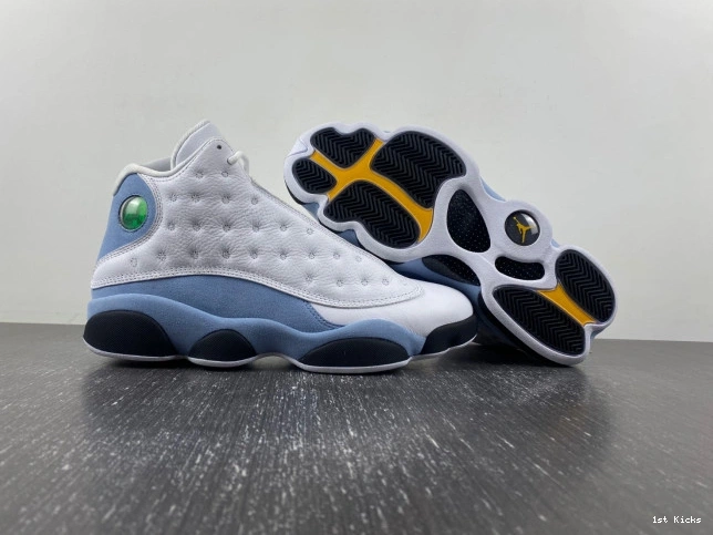 1st Kicks Jordan 414571-170 Air Grey 13 Blue 0817